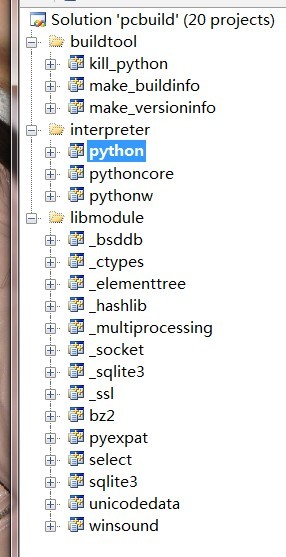 Python 源代码工程